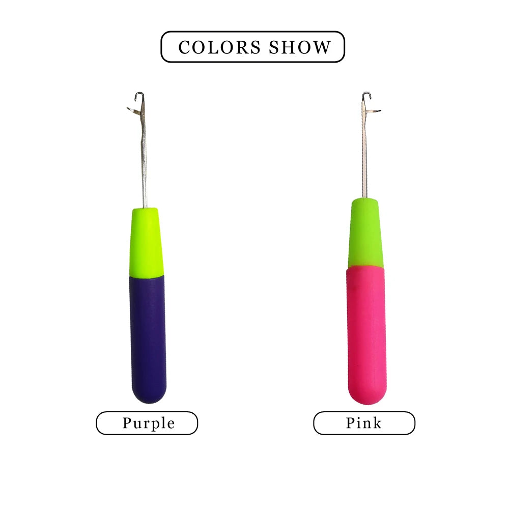 Plastic Crochet Hook Needle for Hair Weaving Dreadlock Knit Hook Needle for Hair Weav alternate view