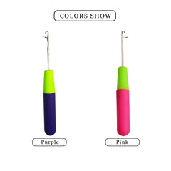 Plastic Crochet Hook Needle for Hair Weaving Dreadlock Knit Hook Needle for Hair Weav alternate view