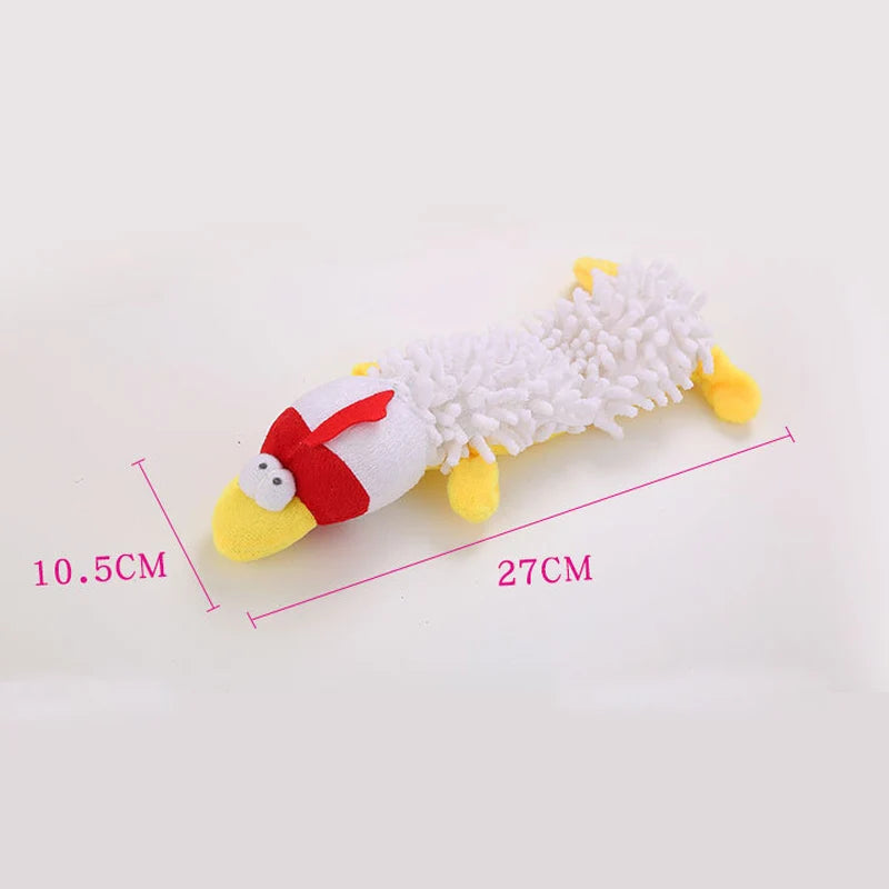 Durable Low Price Pet Dog Plush Toy Animal Shape with Squeaky for Small Dogs Chihuahu alternate view