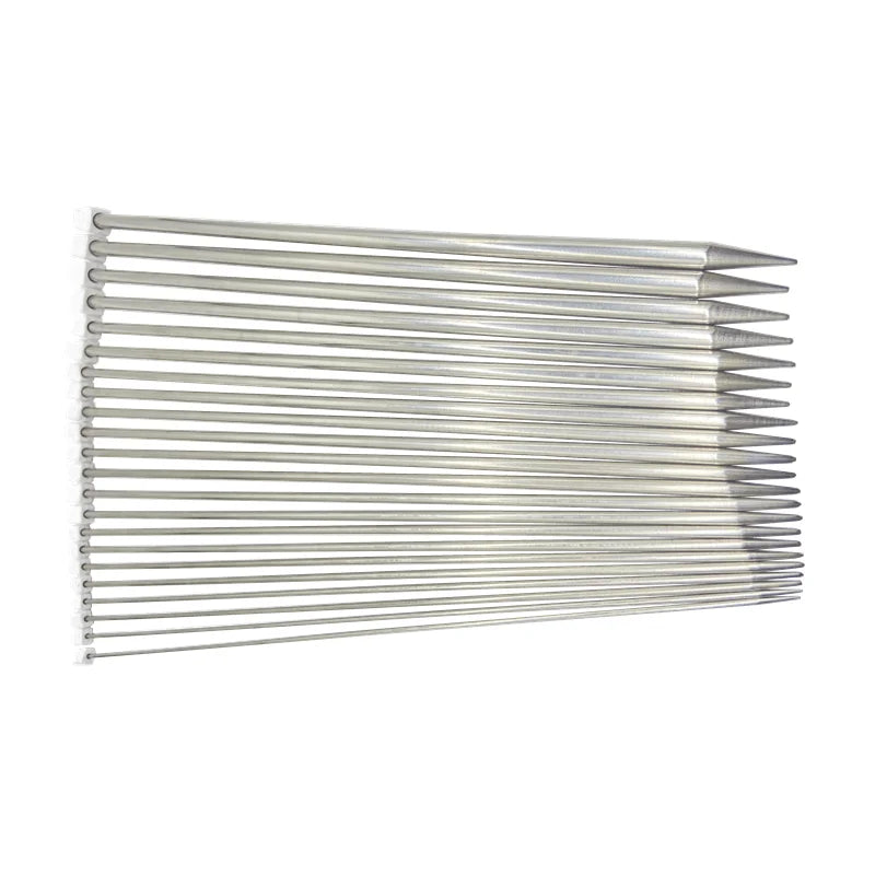 2-8mm 25cm/35cm Stainless steel Straight Knitting Needles Crochet Hook DIY Sweater we lifestyle view