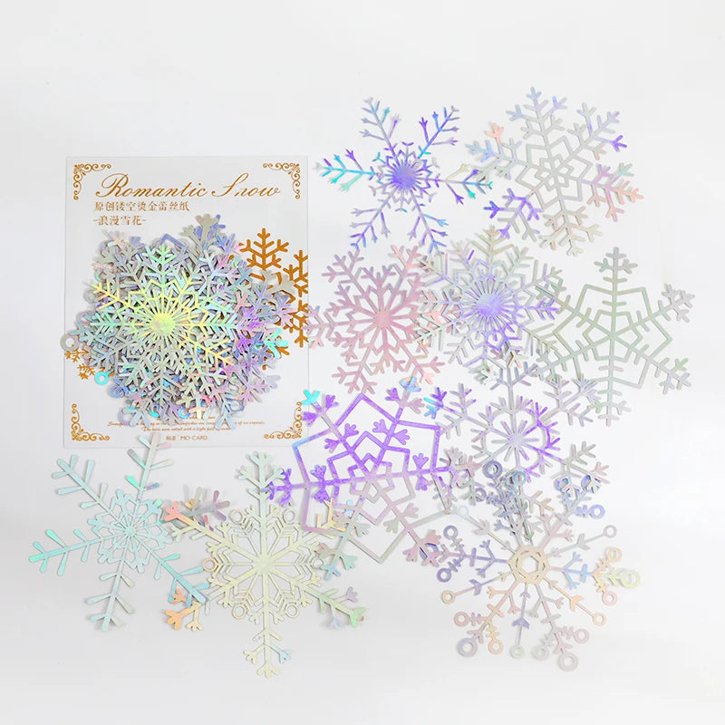 Yoofun 10pcs Vintage Gliding Stickers | Gold Flower Butterfly Lace Scrapbook Paper alternate view