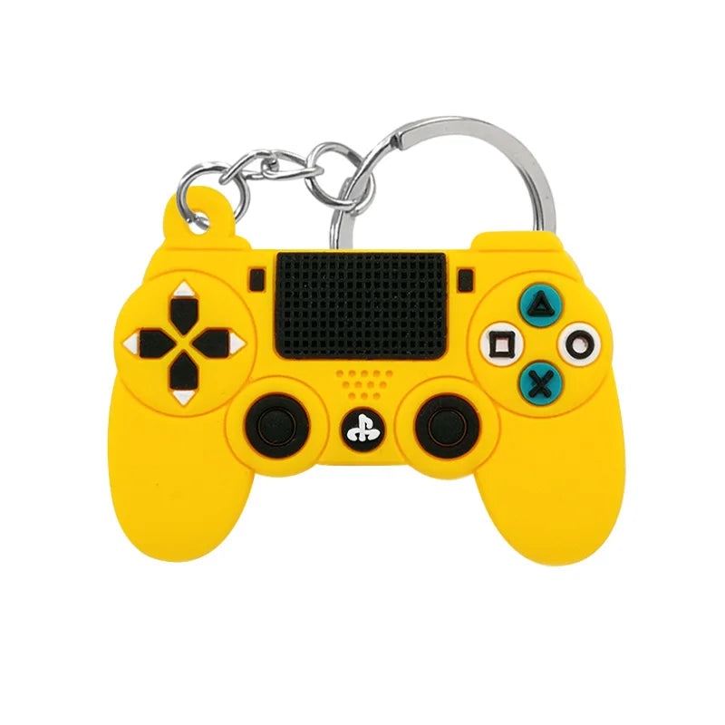 1PCS PVC new style Game Machine Keychain & Keyring Cute Gamepad Joystick Key Chain Ke lifestyle view