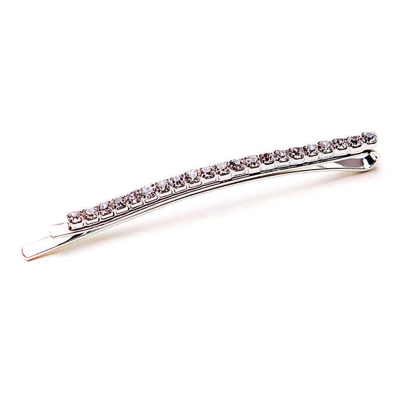 2020 New Elegant Rhinestone Hairpins Women Girls Hair Clips Pin Accessories Hair Orna alternate view