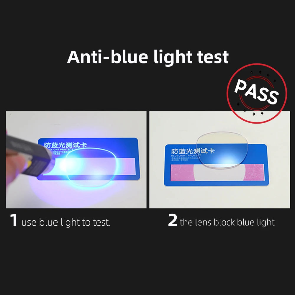 VIVIBEE Blue Light Blocking Glasses | Oversized Round Computer Eyewear for Women and alternate view
