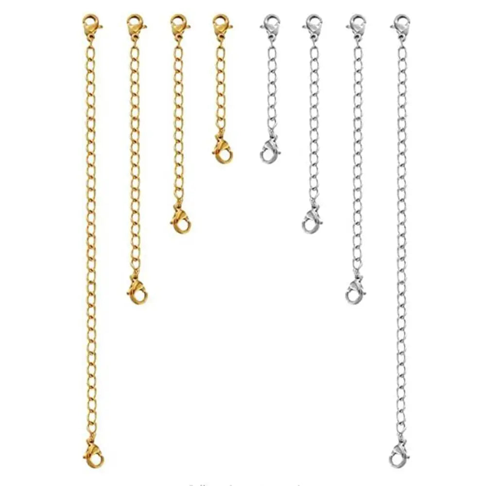 Stainless Steel Extender Chain Set for Necklace Bracelet | DIY Jewelry Making Supplie lifestyle view