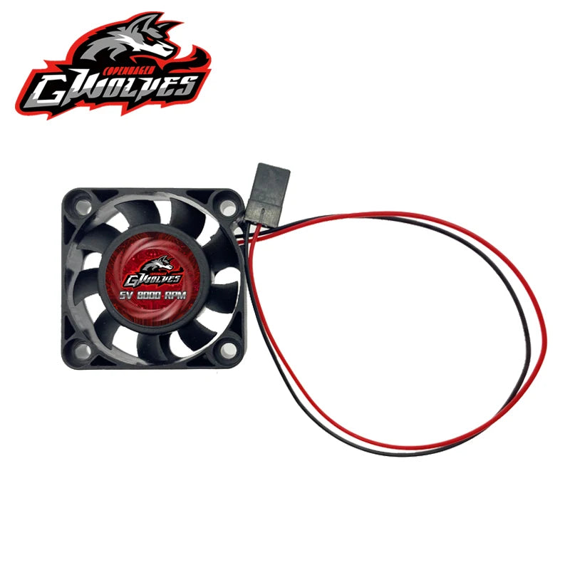 RC fan 25/30/35/40/50mm 8000RPM 5V-7V DC High wind cool Motor ESC fan heat sink 30/60 lifestyle view