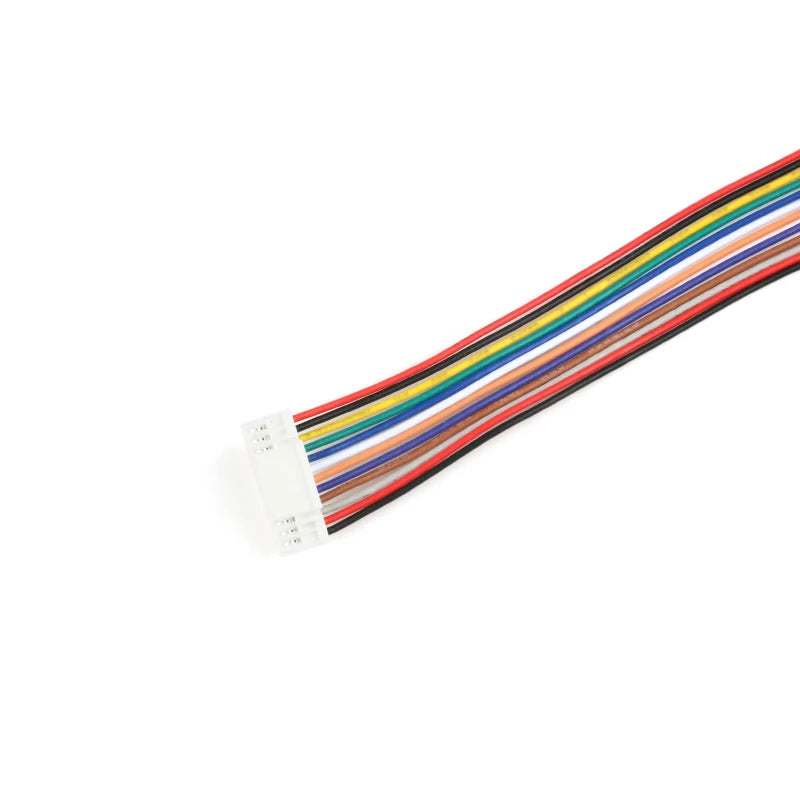10Pcs GH1.25 2P/3P/4P/5P/6 Pin JST GH Series 1.25 Male Plug Connector With Wire 15CM 1007 28 AWG Single/Double Connector 1.25MM