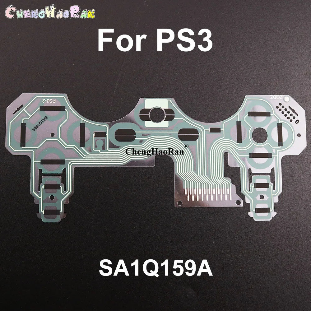 1pcs For PS3 PS4 Pro Slim Controller Conductive Film Keypad flex Cable Ribbon Circuit Bo detail view