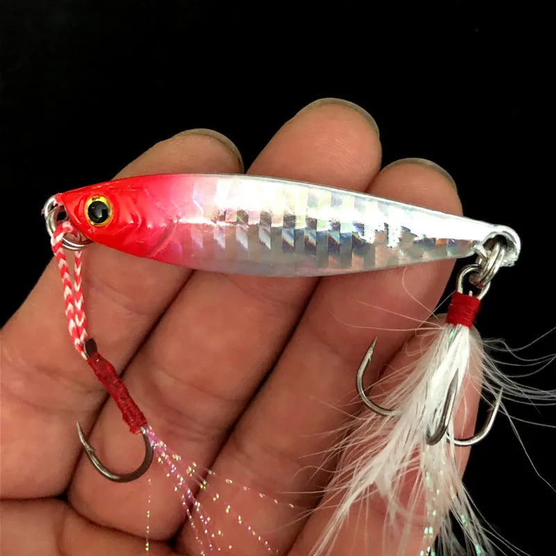 Shore Cast Fishing Lure Slow Shaking Jigbait 7g/10g/15g/20g/25g/30g/40g/60g Jig Artifici detail view