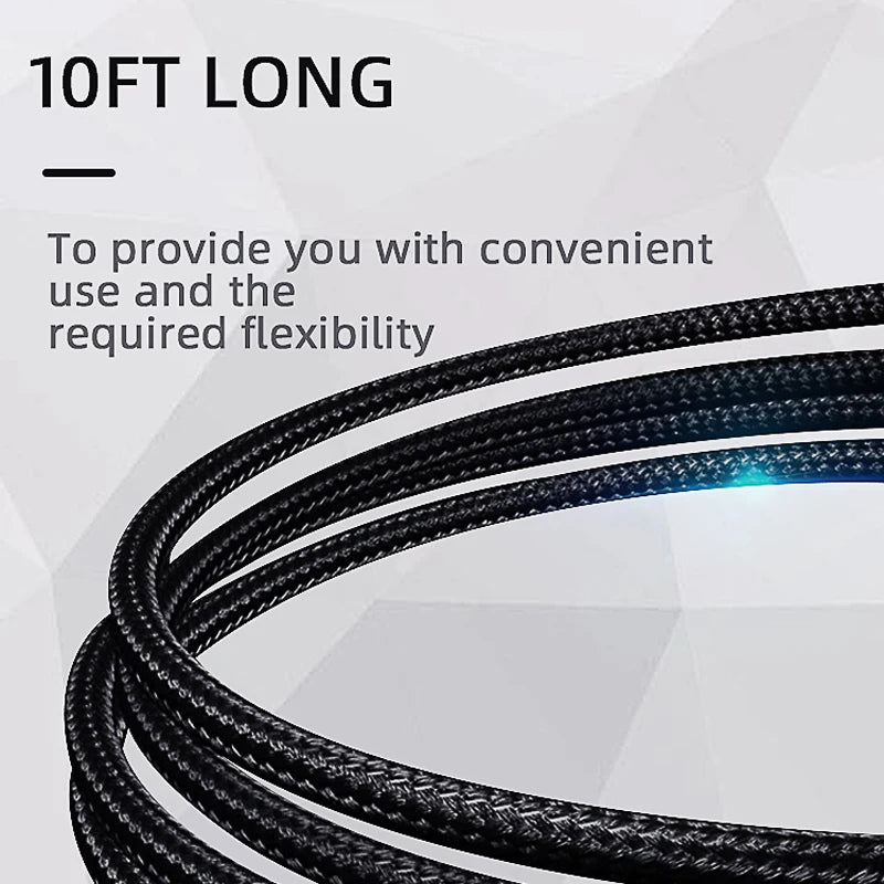 DATA FROG 10FT USB C Charging Cable | Fast Charging for PS5, Xbox Series, and More alternate view