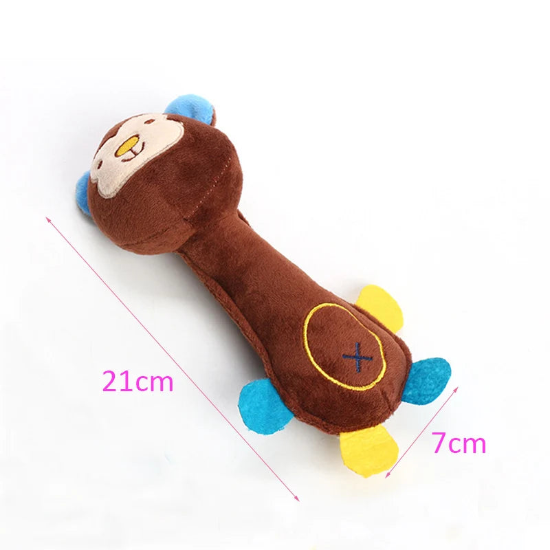 Durable Low Price Pet Dog Plush Toy Animal Shape with Squeaky for Small Dogs Chihuahu alternate view