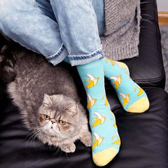 Sock Combed Cotton Funny Men's Big Size Crew Harajuku Hip Hop Thick Long Socks alternate view