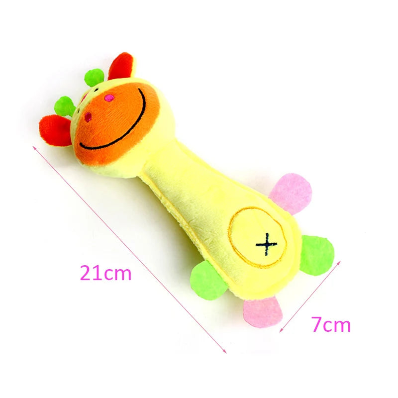 Durable Low Price Pet Dog Plush Toy Animal Shape with Squeaky for Small Dogs Chihuahu lifestyle view