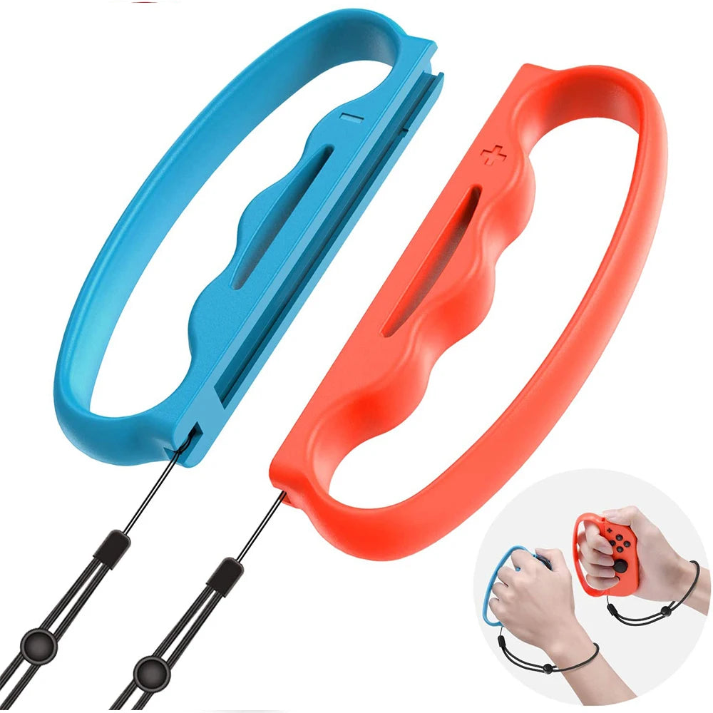 Hand Grips with Wrist Straps for Nintendo Switch Joy-Con | Fitness Boxing Accessories alternate view