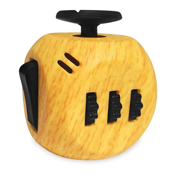 12 Sides Fidget Cube | Anti Stress Sensory Toy for Focus and Calm detail view