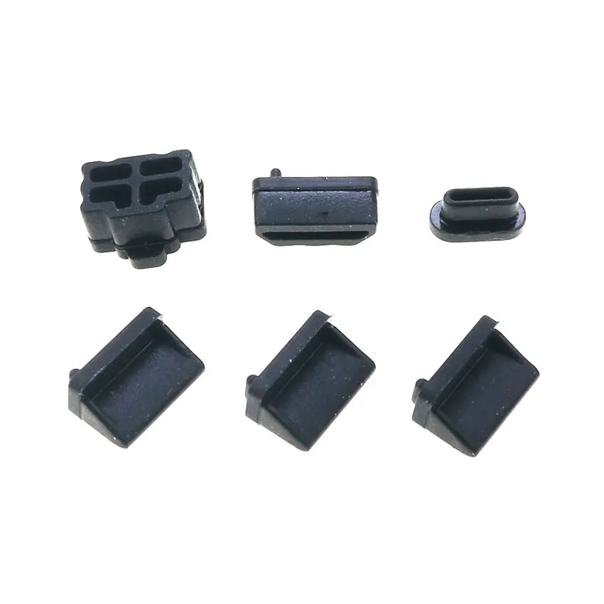 1 Set Silicone Dust Plug Set | Anti-Dust Cover for PS5, PS4, PS3 Console detail view