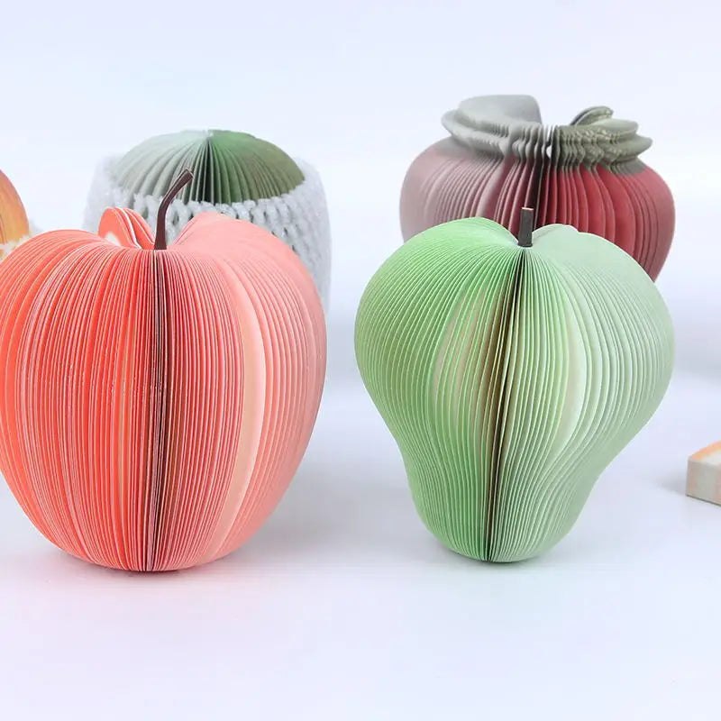 Fruit Sticky Notes Set | Creative DIY Memo Pads for Wall Decoration lifestyle view