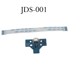 PS4 Controller Charging Port Replacement Board | Micro USB Socket with Flex Cable alternate view