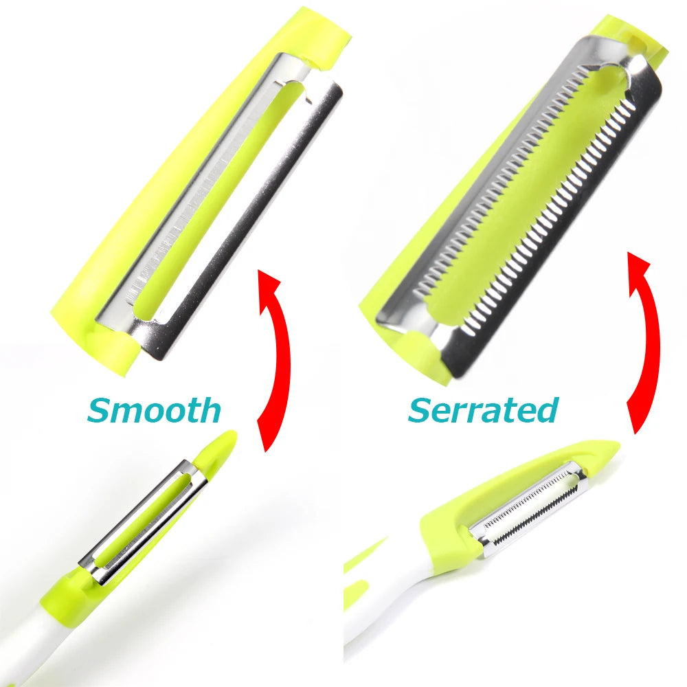 Stainless Steel Vegetable Peeler for Fruits lifestyle view