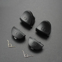 PS4 Controller Trigger Button Replacement Kit | L1 R1 L2 R2 Repair Parts with Springs close-up view