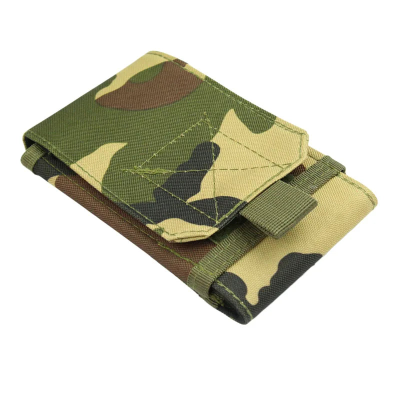 Outdoor Tactile Phone Pouch | MOLLE System Cell Phone Holder detail view