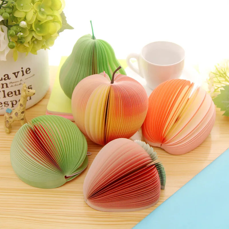 Fruit Sticky Notes Set | Creative DIY Memo Pads for Wall Decoration alternate view