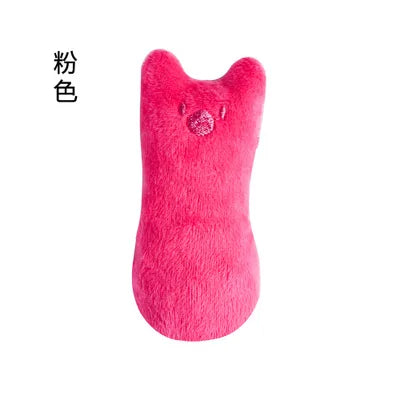 Teeth Grinding Catnip Toys Funny Interactive Plush Cat Toy Pet Kitten Chewing Vocal T lifestyle view