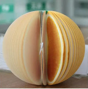 Fruit Sticky Notes Set | Creative DIY Memo Pads for Wall Decoration close-up view