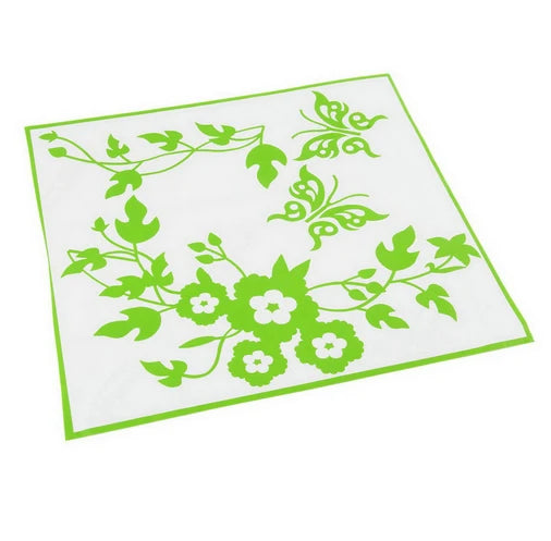 Butterfly Flower Wall Sticker | Bathroom Decor Wall Decals detail view
