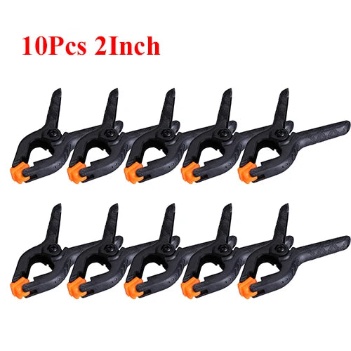 Adjustable Plastic Spring Clamps for Woodworking | Multi-Pack Clamps lifestyle view