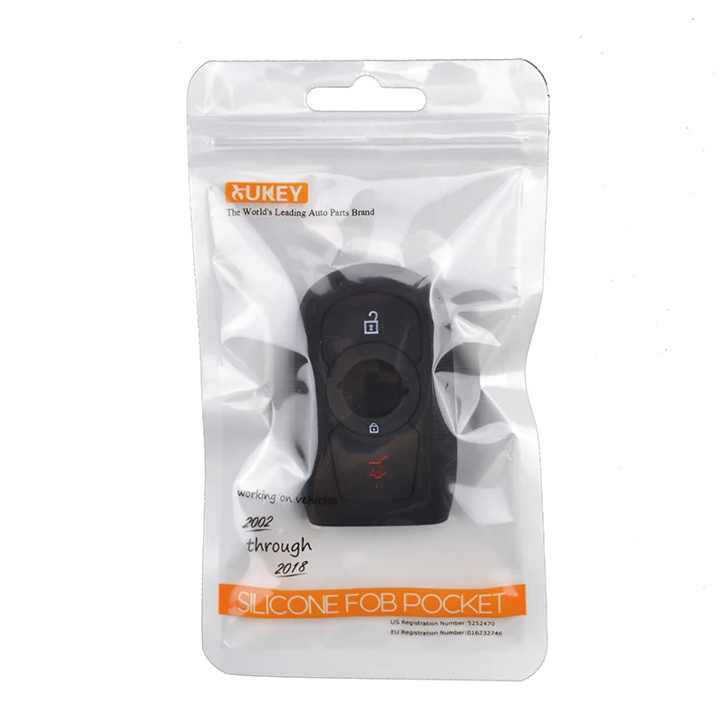 Silicone Key Case Cover for Opel Astra 2015-2019 | Protective Key Fob Skin additional angle