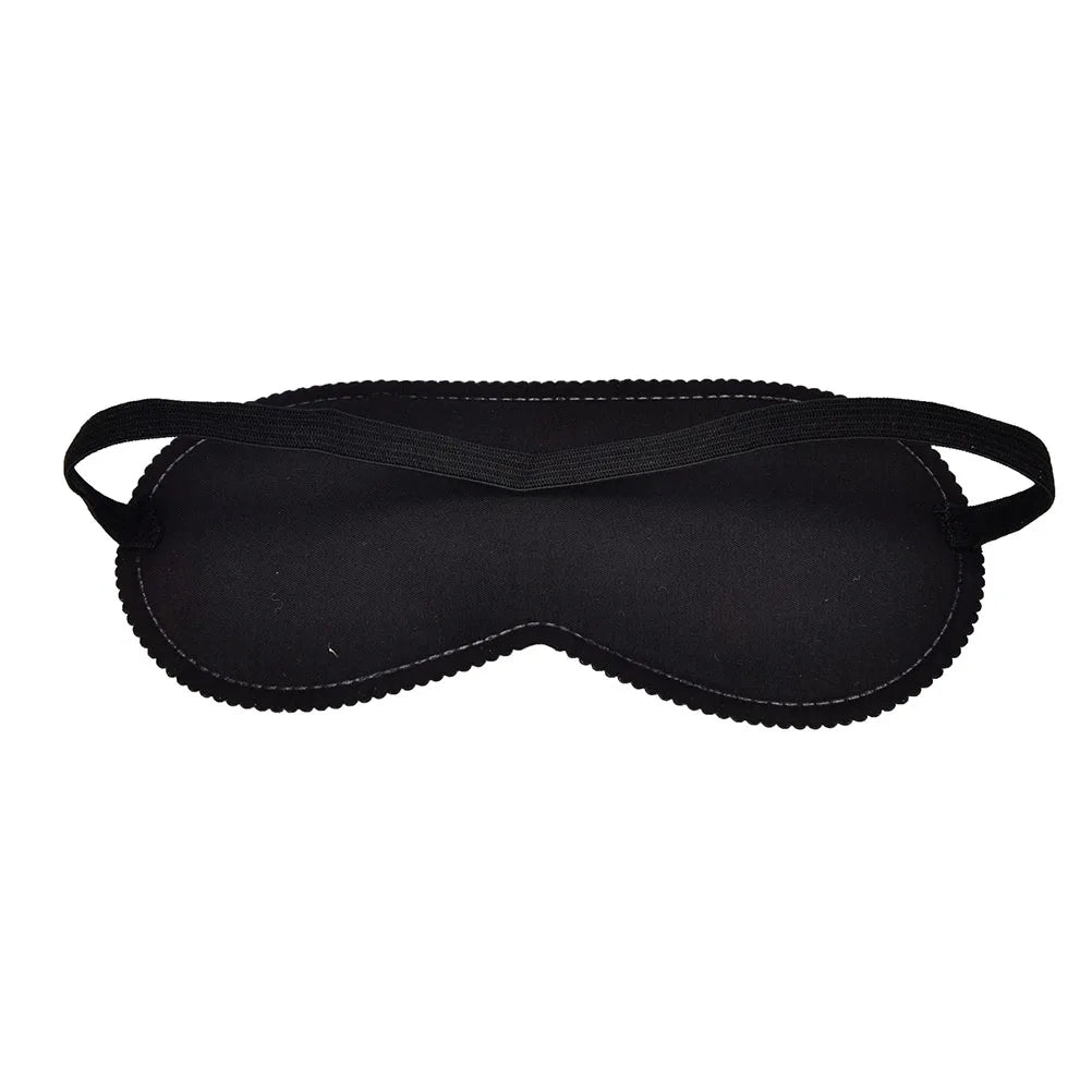 Sleeping Eye Mask for Light Blocking | Comfortable Black Sleep Mask for Travel and Rest detail view