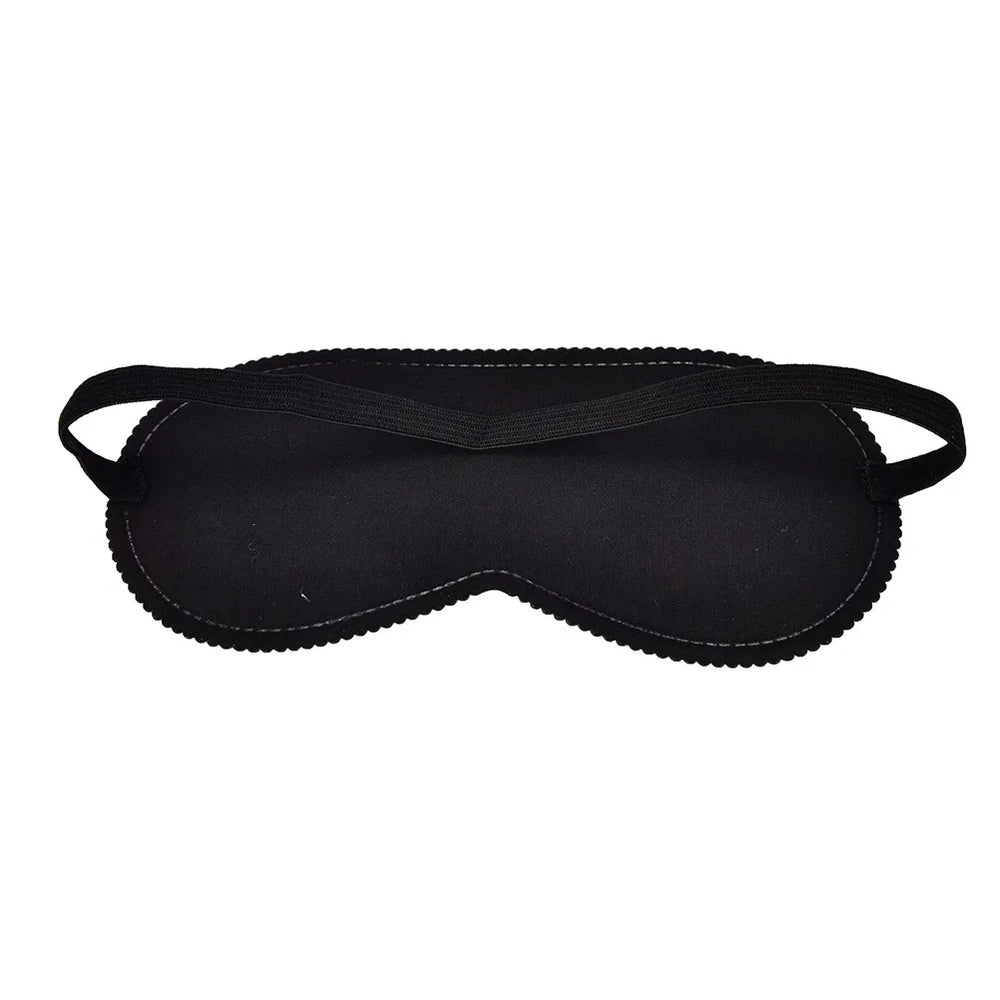 Sleeping Eye Mask for Light Blocking | Comfortable Black Sleep Mask for Travel and Rest detail view