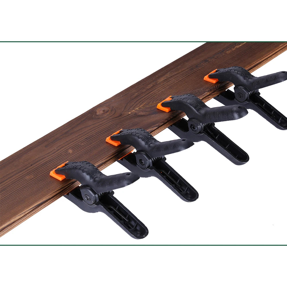 Adjustable Plastic Spring Clamps for Woodworking | Multi-Pack Clamps detail view