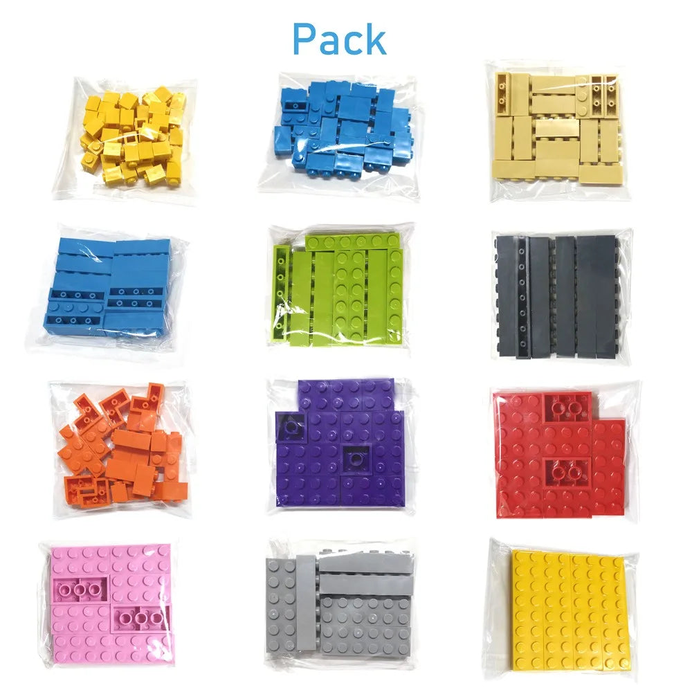 40pcs DIY Building Blocks Thick Figures Bricks 2x4 Dots | Educational Creative Toy for K detail view