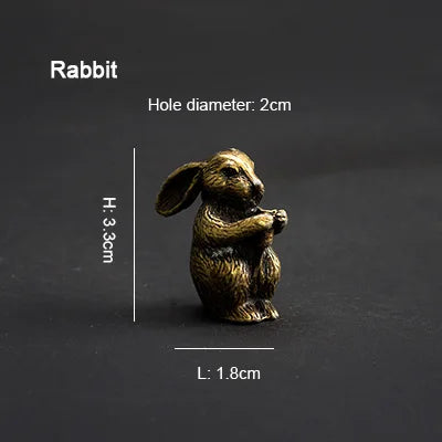 PINNY Metal Chinese Zodiac Incense Holder | Mini 12 Animals Stick Incense Base detail view