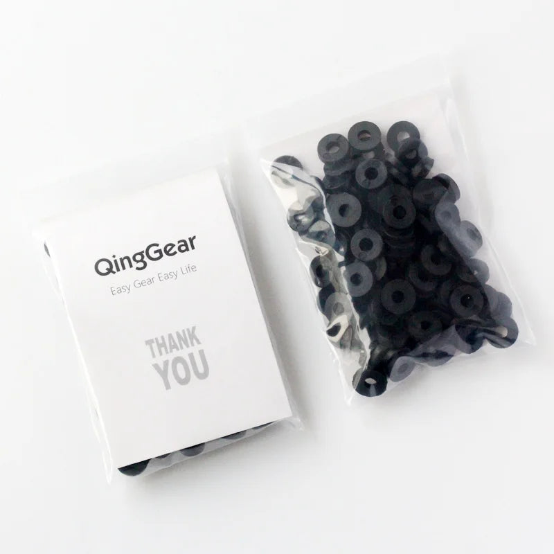 100pcs Rubber Washer for Kydex Sheath Holster and Belt Clip | Hand Tool Parts additional angle