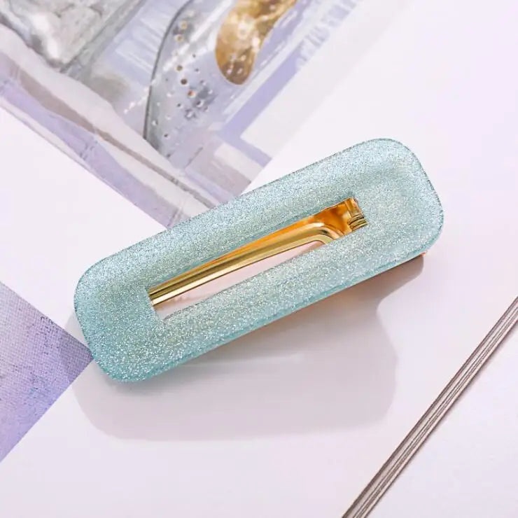 2019 Popular Fashion Acetate Sweet Hairpins Girls Hair Clips Pin Barrette Accessories lifestyle view