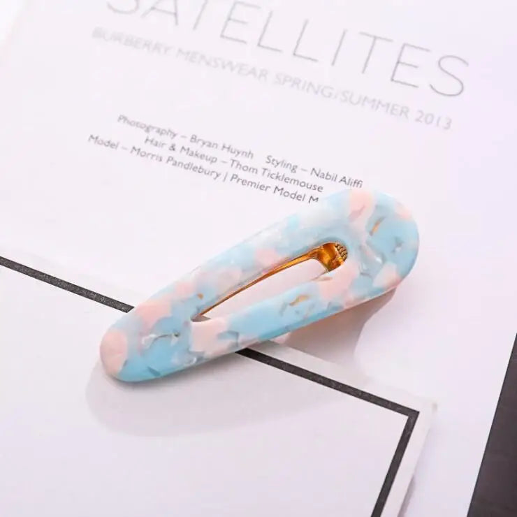 2019 Popular Fashion Acetate Sweet Hairpins Girls Hair Clips Pin Barrette Accessories alternate view