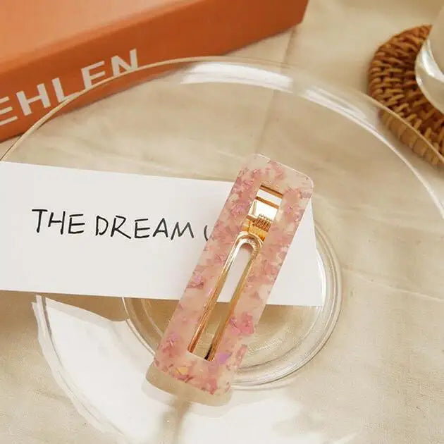 2019 Popular Fashion Acetate Sweet Hairpins Girls Hair Clips Pin Barrette Accessories Fo detail view