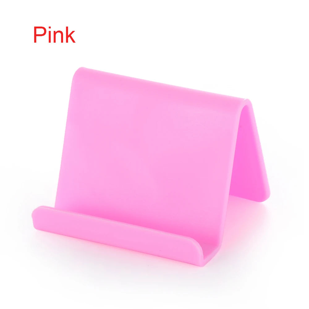 Candy Color Universal Mini Smart Phone Table Desk Mount Stand Phone Holder Bracket fo alternate view