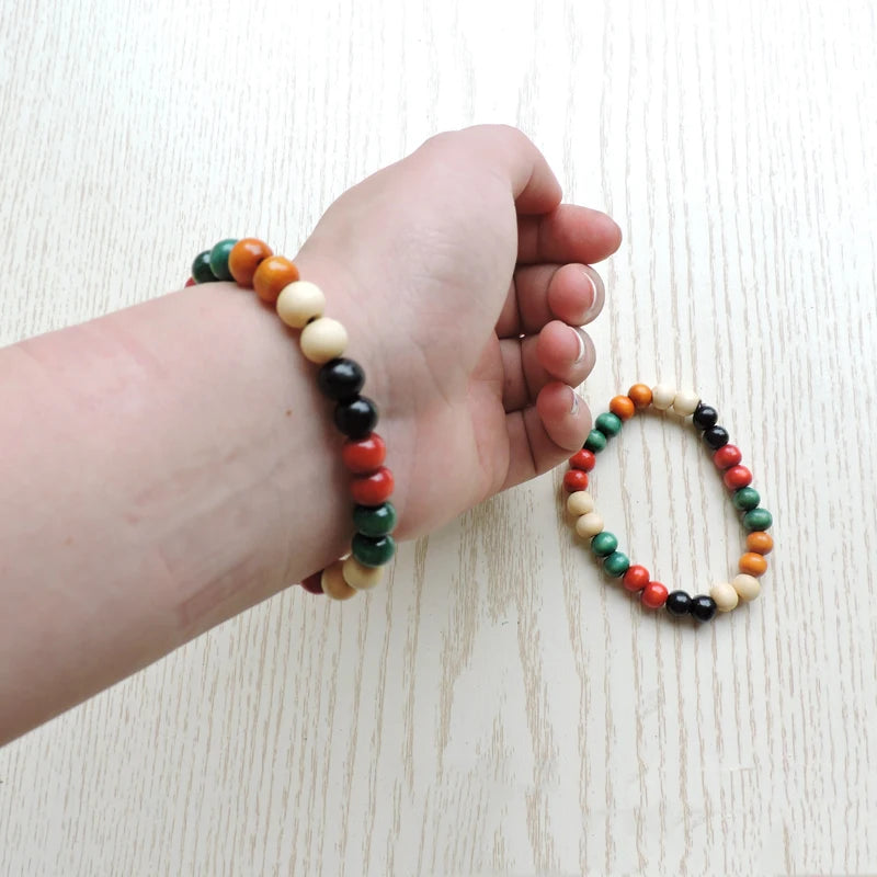 6mm Natural Sandalwood Buddhist Buddha Meditation 108 beads Wood Prayer Bead Mala B additional angle