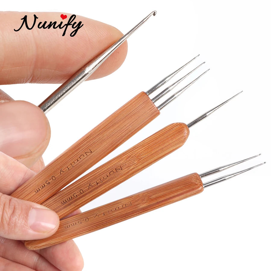 0.5Mm 0.75Mm Dreadlock Needle Crochet Hook For Dread Hair Dreadlocks Accessories Hook Ne detail view