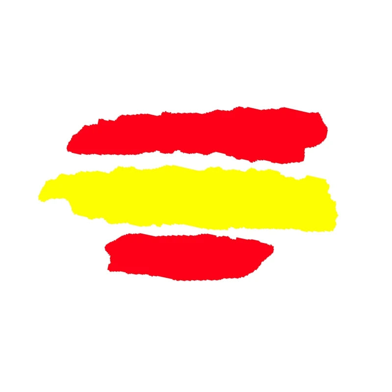 2x Spanish Vinyl Sticker | Creative Spain Decal for Cars, Motorcycles, Bicycles, and alternate view