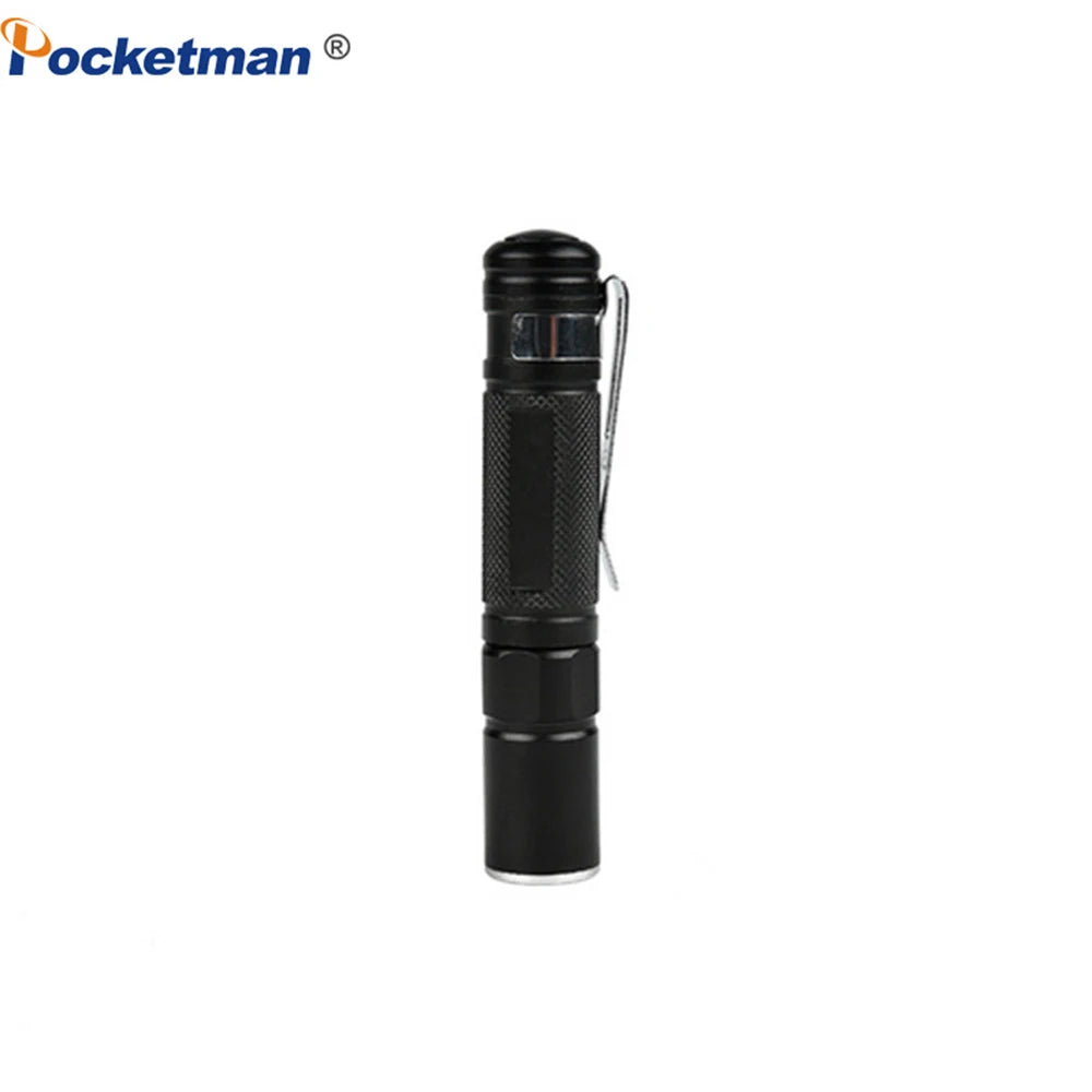 2000LM Pocket Pen Flashlight | Portable Mini LED Torch with AAA Battery detail view