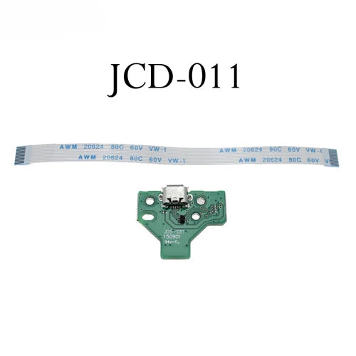 PS4 Controller Charging Port Replacement Board | Micro USB Socket with Flex Cable alternate view