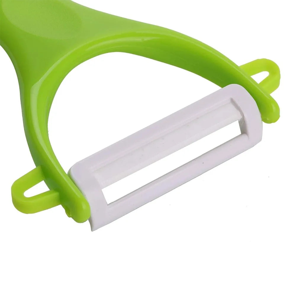 LMETJMA Ceramic Peeler 4 Color Vegetable Fruit Peeler Kitchen Potato Carrot Cucumbe additional angle