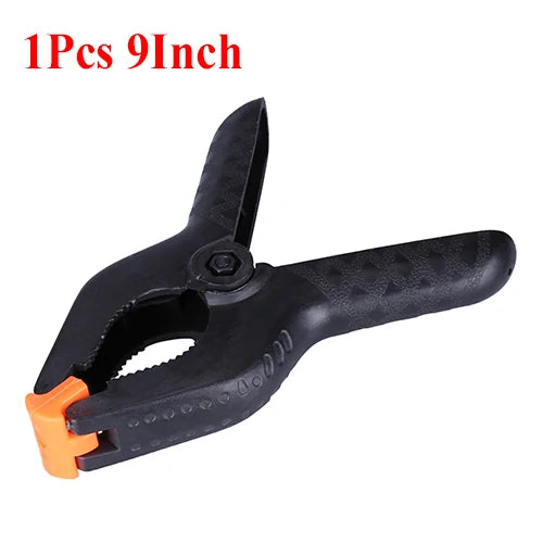 Adjustable Plastic Spring Clamps | Multi-Pack Woodworking Clamps detail view