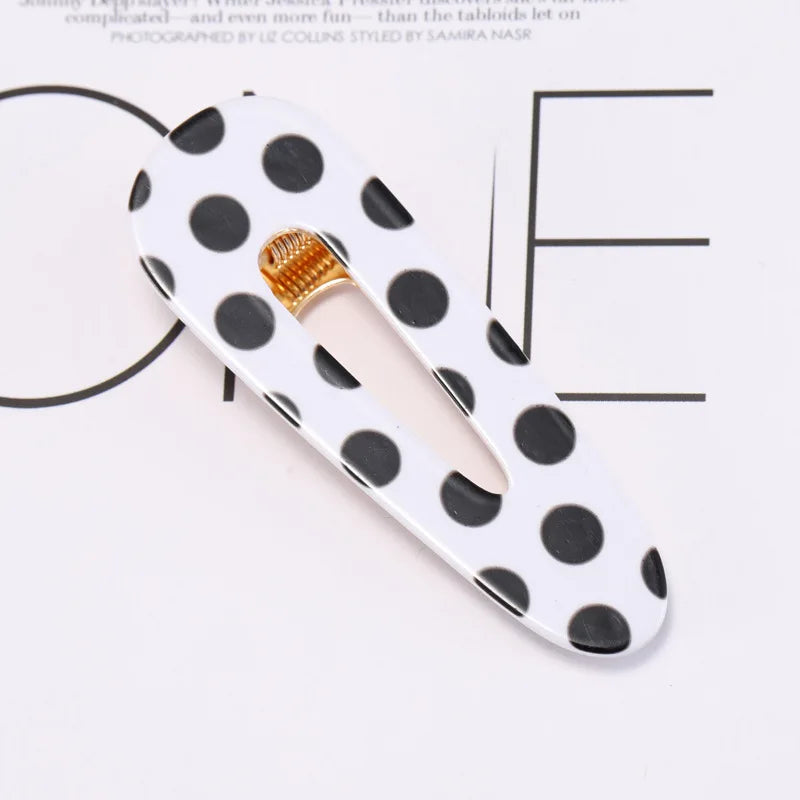 2019 Popular Fashion Acetate Sweet Hairpins Girls Hair Clips Pin Barrette Accessories Fo detail view