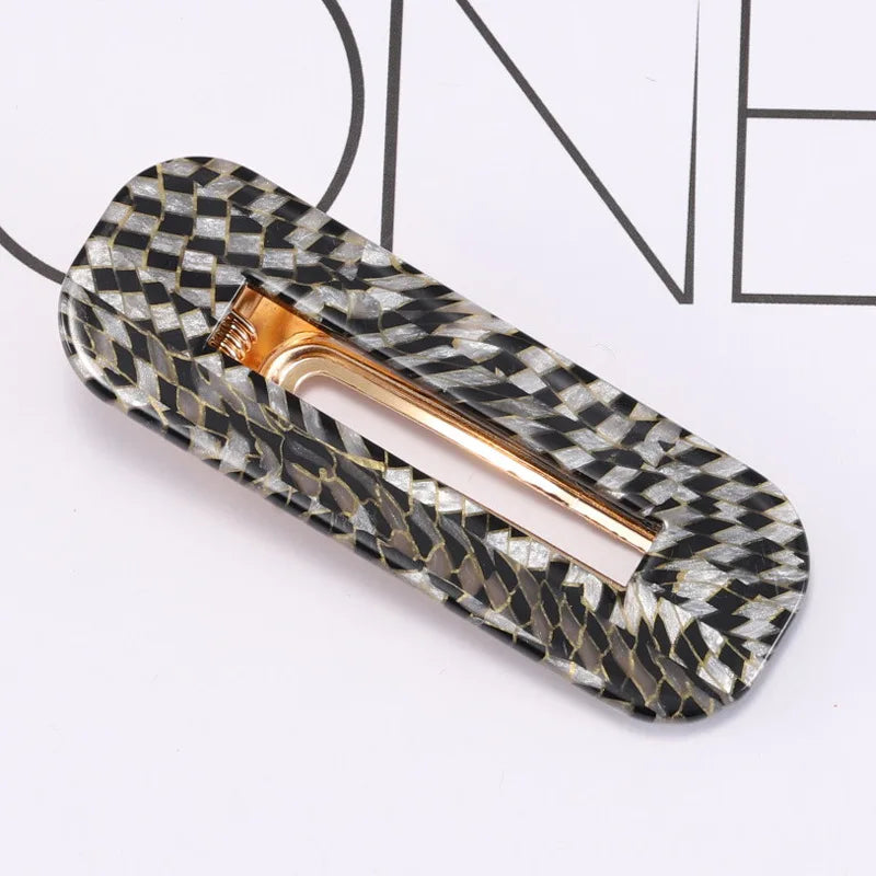 2019 Popular Fashion Acetate Sweet Hairpins Girls Hair Clips Pin Barrette Accessori additional angle